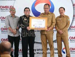Hasil Penilaian Ombudsman RI, Kabupaten Humbahas Peringkat Ke-4 Se-Sumut Kepatuhan Penyelenggaraan Pelayanan Publik
