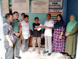 Pemerintah Desa Padang Baru Bagikan Bantuan Langsung Tunai BLT DD Tahap Ke Tiga