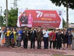 Bupati Hadiri HUT Bhayangkara  Ke-77 Di Polres Humbahas