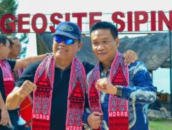 Wakil Bupati Humbahas Sambut Peserta Lake Toba Bike Adventure 2023 di Sipinsur