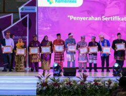 Pemkab Humbahas Terima Sertifikat Bebas Frambusia