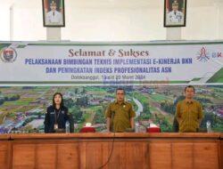 Bupati Humbang Hasundutan Buka Bimtek E-kinerja BKN dan Peningkatan IP ASN