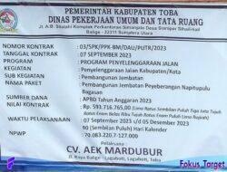 Proyek Pembangunan Jembatan Penyeberangan Napitupulu Bagasan Sampai Hari ini Belum Selesai