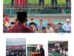 WBP Rutan Balige Giat Sholat Idul Adha 1445 H di Lapangan Rutan Balige