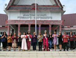 Finalis Miss Remaja Cilik Audiensi Kepada Bupati Humbahas