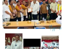 Paslon POLTAK-GAGA Bakal Calon Bupati dan Wakil Bupati Toba Diusung 5 Partai Resmi Mendaftar ke KPUD Toba