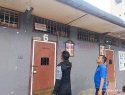 Deteksi Dini Gangguan Keamanan, Jajaran Pengamanan Rutan Tarutung Cek Teralis Besi Kamar Hunian