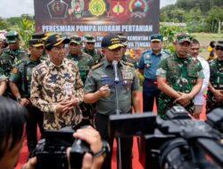 Pangkostrad Hadiri Peresmian Pompa Hidram Pertanian di Banyumas