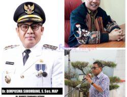 Sekdakab Taput Indra SH Simaremare dibebas Tugaskan Pj Bupati Taput, Tunjuk Pelaksana Harian Sekdakab David Sipahutar