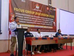 KPU Gelar FGD Bersama Pemerintah Kabupaten Humbahas dan Lembaga Vertikal