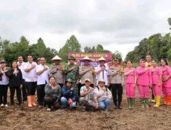 Pemkab Humbahas Ikuti Secara Virtual Launching Gugus Tugas Polri Mendukung Ketahanan Pangan Indonesia