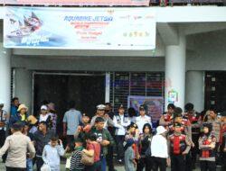 Personel Gabungan Polda Sumut dan Polres Samosir Amankan Aquabike Jetski World Championship 2024