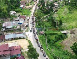 Kampanye Akbar Konvoi Kendaraan JTP-DEN’S Lebih Dari 2 KM