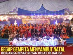 Rutan Kelas IIB Balige Rayakan Natal Dengan Penuh Suka Cita dan Kemeriahan di Lapangan Sisingamangaraja Rutan Balige