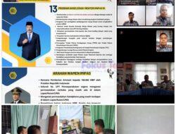 Rutan Kelas II B Tarutung Beserta Jajaran Ikuti Penguatan Kepala Divisi Pemasyarakatan Kanwil Kemenkumham Sumut menyampaikan Arahan : Menteri,Wakil Menteri,Plt Dirjen Kementerian Imigrasi dan Pemasyarakatan