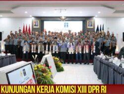 Rutan Kelas IIB Balige Hadiri Kunker Reses Persidangan I TA.2024-2025 Digelar Komisi XIII DPR RI di Kantor WilKemenkumham Sumut