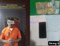 Poles Taput Berhasil Amankan Pelaku Perjudian Togel