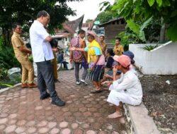 Bupati Humbahas Tinjau Penataan Lingkungan Wilayah Desa dan Sapa Warga di Desa Simamora di Kec.Baktiraja