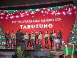 BRI Cabang Tarutung Ikut Meriahkan Perayaan Natal Digelar Regional Office Medan