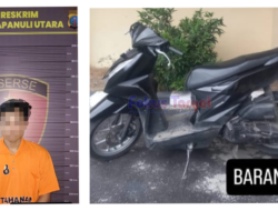 Spesialis Pelaku Curanmor Berhasil di Ringkus Sat Reskrim Polres Taput
