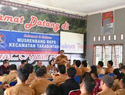 Bupati Humbahas Ikuti Musrenbang Kecamatan Tarabintang