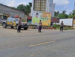 Polsek Pangkalan Lesung Tingkatkan Patroli di Jalan Lintas Timur