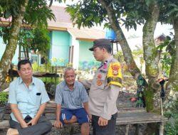 Polsek Bunut Laksanakan Silaturahmi dan Sosialisasi Maklumat Kapolda Riau di Desa Sungai Buluh