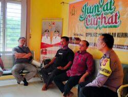Program Jumat Curhat di Desa Kuala Terusan, Pelalawan