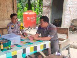 Bhabinkamtibmas Polsek Bunut Gelar Silaturahmi dan Imbau Warga Jaga Kamtibmas