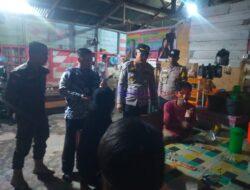Jelang Ramadhan, Polsek Pangkalan Lesung Bersama Upika Gelar KRYD untuk Ciptakan Situasi Kondusif