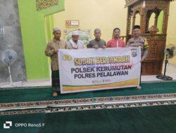 Jaga Keamanan dan Ketertiban, Polsek Kerumutan Aktifkan Gerakan Subuh Berjamaah