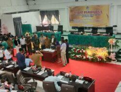 DPRD Toba Gelar Rapat Paripurna Tetapkan Kepala Daerah Terpilih Kabupaten Toba