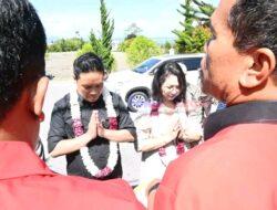 Bupati Humbahas Dr Oloan P Nababan dan Wakil Bupati Humbahas Junita Rebeka Marbun SH Tiba di Doloksanggul