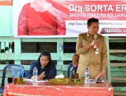 Bupati Humbahas Dr Oloan P Nababan Hadiri Reses Anggota DPRD Sumut di Doloksanggul