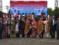 Pemerintah Gelar Syukuran dan Pesta Rakyat Pelantikan Bupati dan Wakil Bupati Humbahas Periode 2025-2030