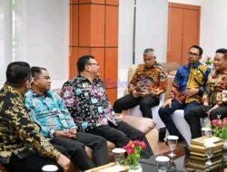 Bupati Humbahas Hadiri Serah Terima Jabatan Ketua BPK RI Perwakilan Sumut