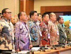 Bupati Humbahas Dr Oloan P Nababan SH MH Hadiri RUPS PT Bank Sumut di Medan