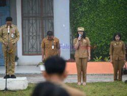 Bupati Humbahas Pimpin Apel Pagi Perkantoran Tano Tubu, Apresiasi Kekompakan ASN dan Diharapkan Bekerja Dengan Tulus