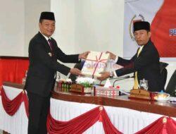 Bupati Humbahas Sampaikan LKPj T.A. 2024 Kepada DPRD pada Rapat Paripurna