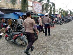 Polsek Pangkalan Kuras Gelar Operasi Tertib Ramadhan Lancang Kuning 2025 di Pasar Modern