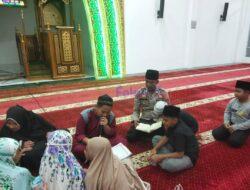 Polsek Teluk Meranti Gelar Tadarus Keliling Ciptakan Suasana Sejuk dan Kondusif di Masjid Al Hafsah