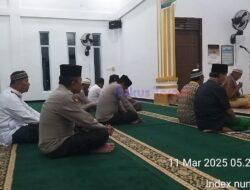 Polsek Pangkalan Kuras Gelar Shalat Subuh Keliling untuk Ciptakan Keamanan Selama Ramadhan