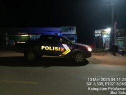 Polsek Ukui Hadirkan Kehangatan Ramadan dengan Grebek Sahur