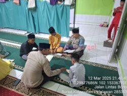Polsek Bunut Gelar Tadarus Keliling, Pererat Silaturahmi di Bulan Suci Ramadhan