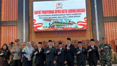 Ketua DPRD Lubuklinggau Rapat Dengarkan Pidato Walikota Terpilih Lubuk Linggau Periode 2025-2030
