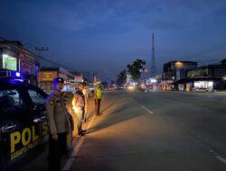 Polsek Pangkalan Kuras Gelar Patroli Subuh, Antisipasi Balap Liar dan Tawuran di Bulan Ramadhan