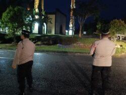Jaga Kondusivitas Ramadhan, Polsek Pangkalan Kerinci Laksanakan Patroli Subuh