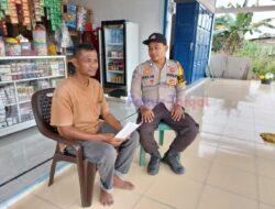 Bhabinkamtibmas Polsek Bunut Laksanakan DDS Sambang Warga untuk Jaga Harkamtibmas
