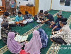 Tadarus Keliling Polsek Kuala Kampar: Sinergi Kepolisian dan Masyarakat di Bulan Ramadhan