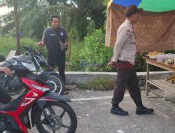 Polsek Teluk Meranti Gelar Patroli Pasar Ramadhan untuk Jaga Keamanan dan Ketertiban